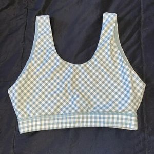 ISO Glyder green gingham